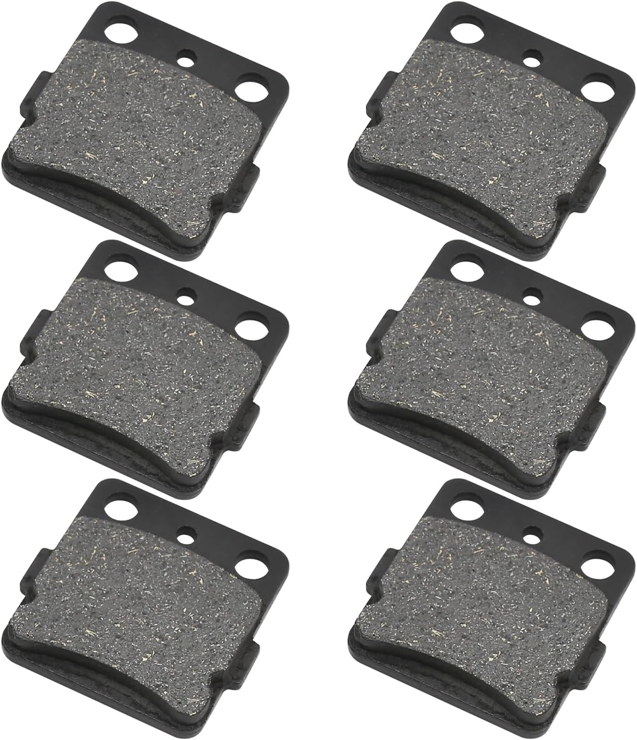 Brake Pads Front and Rear Replacement for Honda TRX250X 1987-1992 TRX300EX Fourtrax 300 1993-2008 TRX 400EX Fourtrax 1999-2000 TRX 400X 2009-2014 TRX 400EX TRX 400EX Sportrax 400 2001-2008