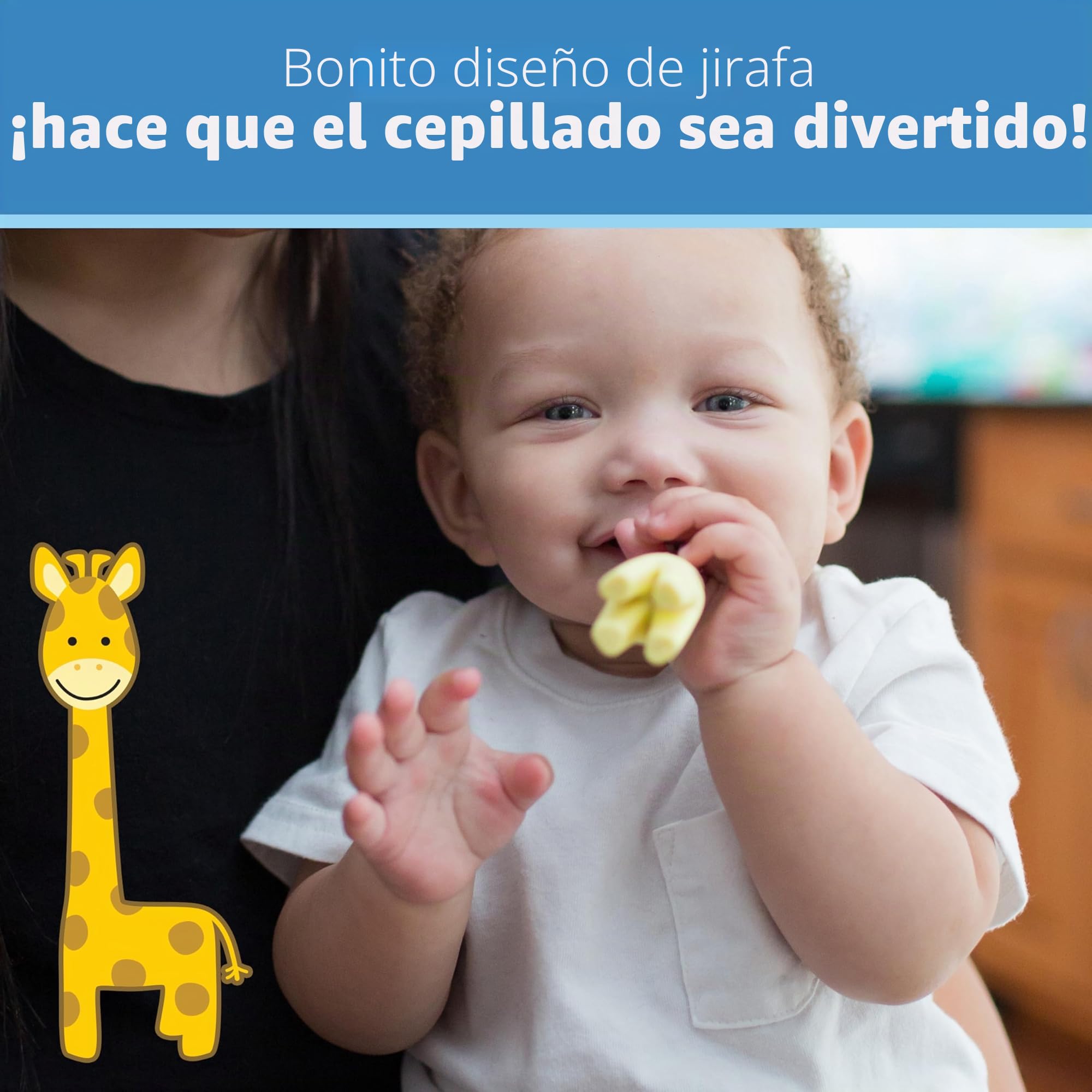 Dr. Brown's HG061-P4 - Juego de cepillos de dientes para bebés