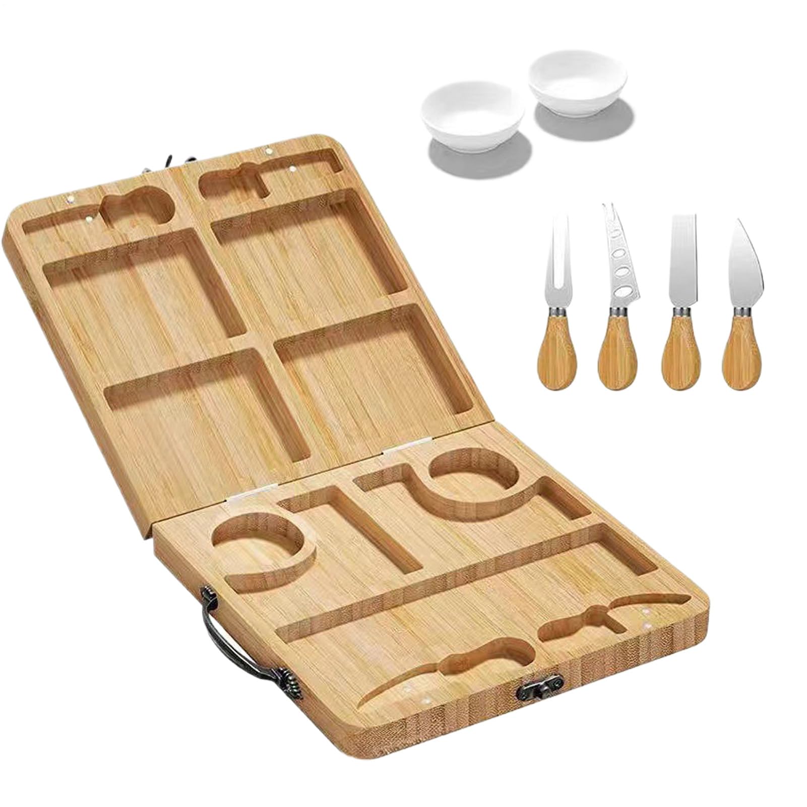 Planche à Fromage Plat à Viande Pliable Accessoire de Cuisine