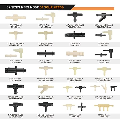 Vista 31 de GOOACC Surtido de 635 clips de retención de empuje para automóvil y sujetadores automáticos, 16 tamaños más populares, remaches de parachoques