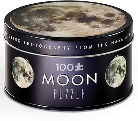 Crocodile Creek 100 Pc Tin Puzzle/Moon