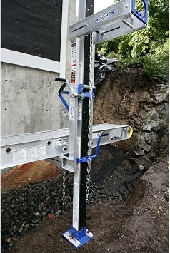 Werner PJ Series Aluminum Pump Jack Scaffolding Basic System/Kit (Includes: 2-14 Wx16'L Stages)