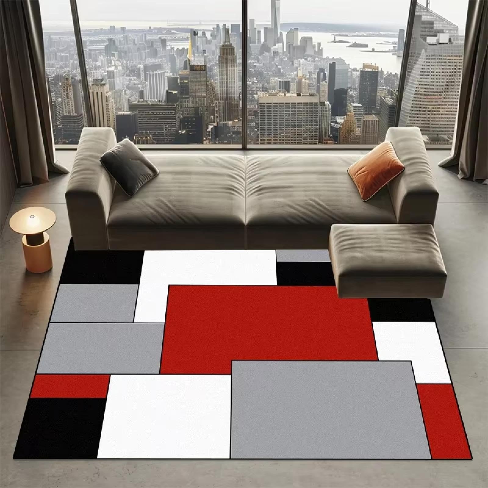 Tapis de salon abstrait pour sublimer votre décoration européenne moderne