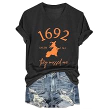 Halloween Shirts for Women Girls Will Be Girls Witch Graphic Outfits Ghost Pumpkin Tees Fall Spooky Season Clothes Tops