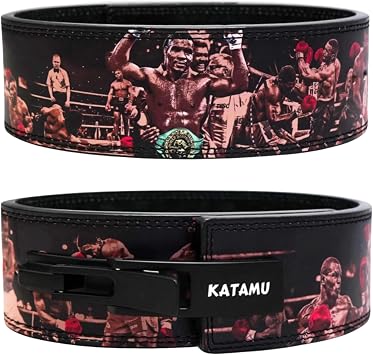 Katamu Weight Lifting Belts | Mike Tyson Inspired Premium Weight Lifting Lever Belt