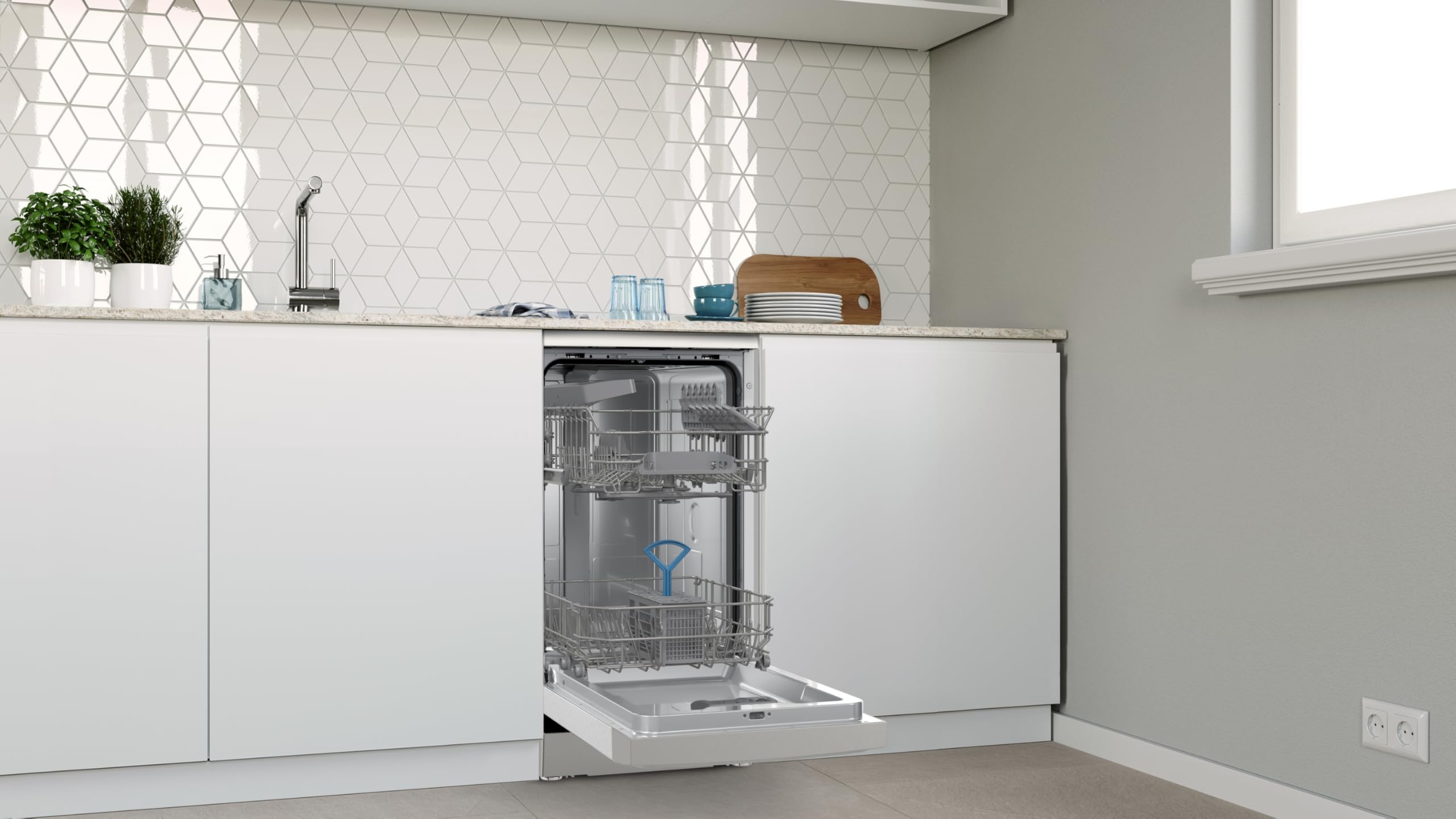 Balay, Lavavajillas, 45 cm, 10 Servicios, Silencioso, inox, 3VN4031IA | Disfruta del silencio en tu cocina con el motor ExtraSilencio.
