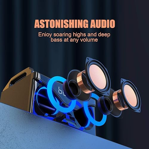 Miniatura 5 de Altavoz Bluetooth inalámbrico altavoz de madera de 10 W de sonido mono dispositivo Bluetooth 50 con reproducción de 4 a 8 horas altavoz portátil