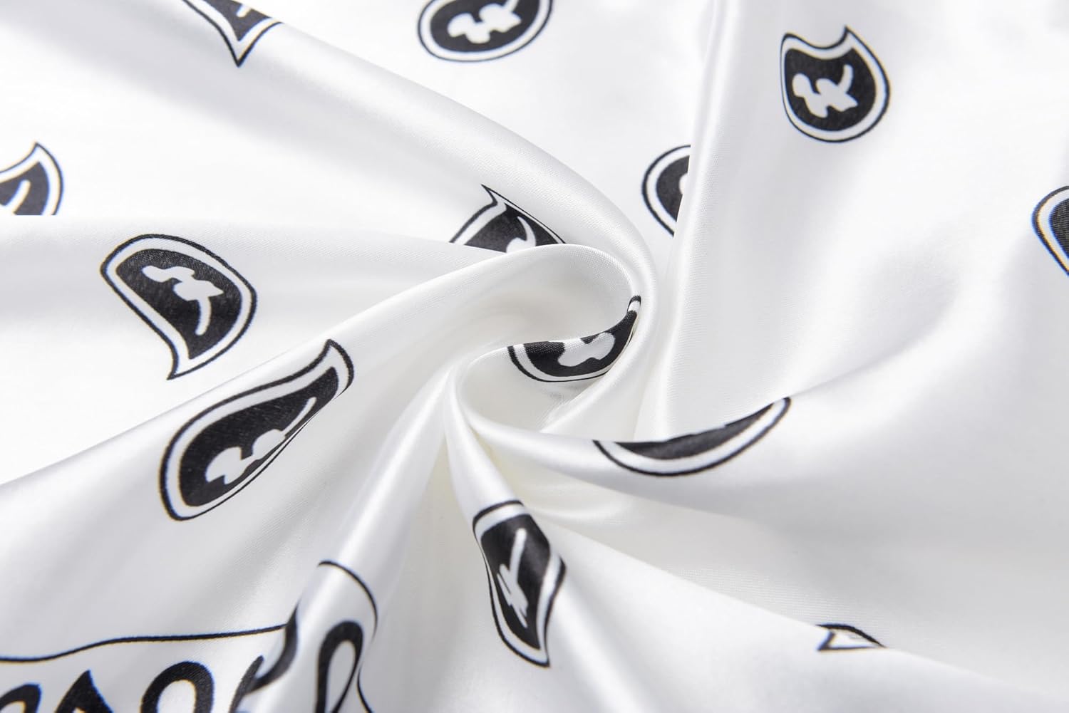 35" Men's Silk Cowboy Scarf - Oversized Western Bandana Neckwear, Large Square Scarf with Gift Packaging - Image 6