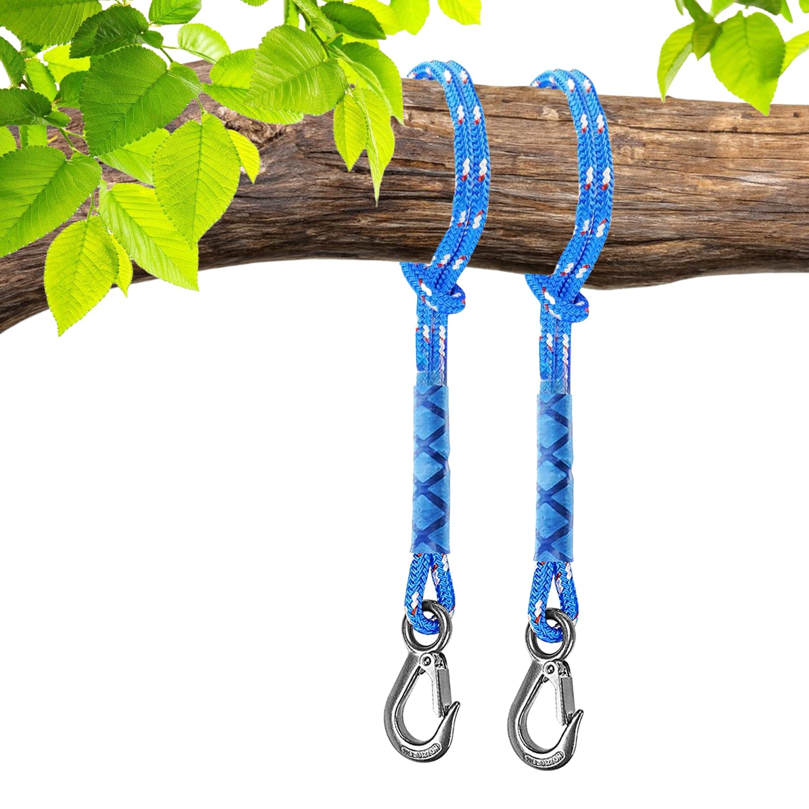 Cinghie Per Amaca Fousenuk Con Moschettoni - Supporto Fino A 400kg, Per Esterni E Campeggio - Foto 2