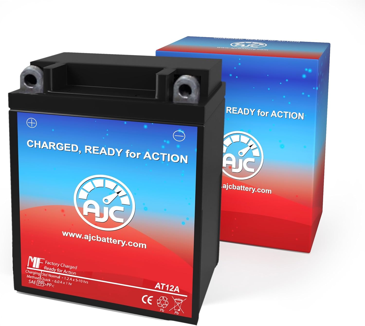 AJC Battery Compatible with Kawasaki EN500 Vulcan 500 499CC Motorcycle Battery (1996)