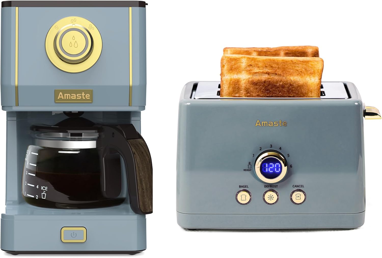 Cafetera de Filtro Automática con Jarra de Vidrio y Función de Fuerza Ajustable