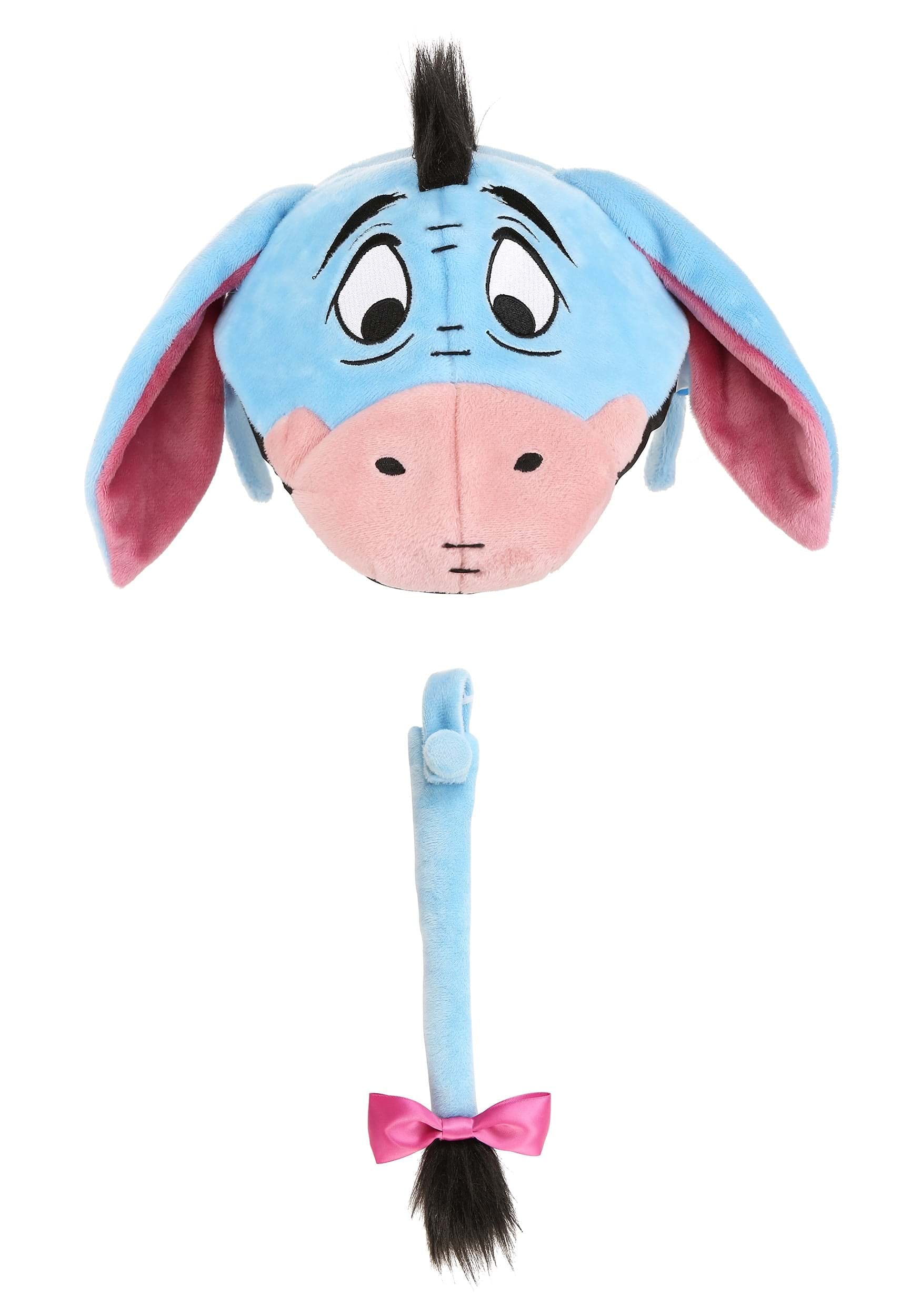 Disney Winnie the Pooh Eeyore Headband and Tail Kit - Plush Headband with Embroidered Details, Officially Licensed