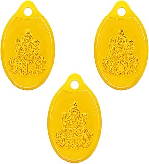 Muthoot PAPPACHAN Swarnavarsham 24K (999) Combo Gold Oval Lakshmi Pendant 3 Gram (1gm each x 3 Pcs) Price In India