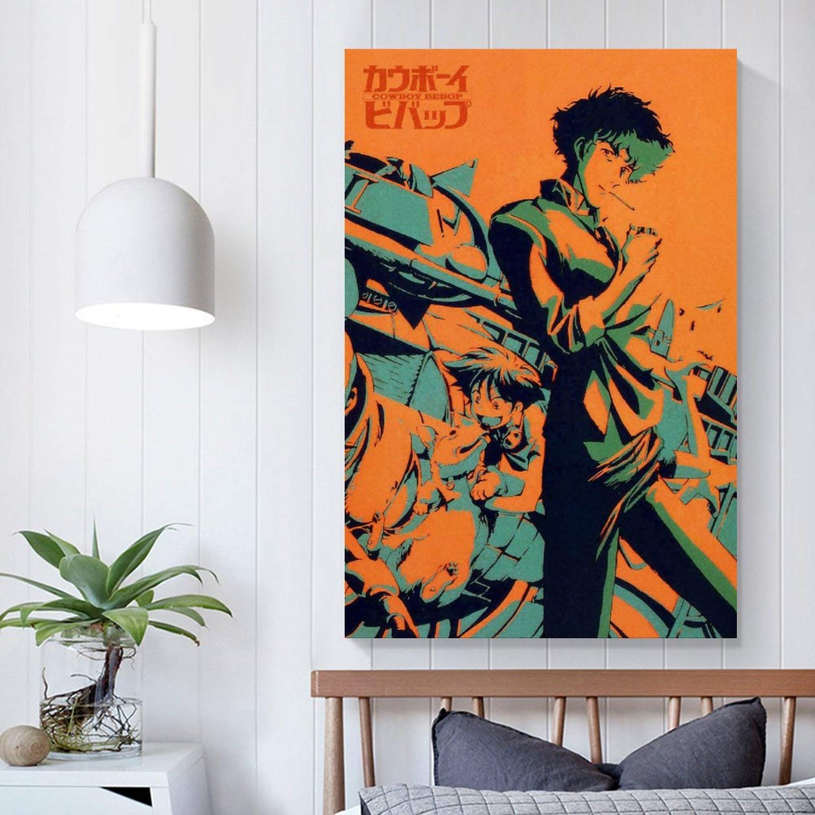 ZXCL Vintage Poster Toshihiro Kawamoto Cowboy Bebop Canvas Art