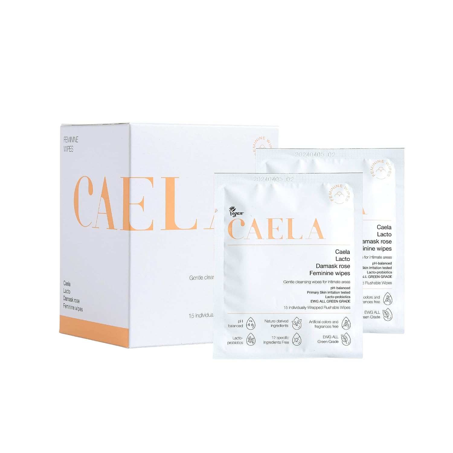 Caela Feminine Wipes