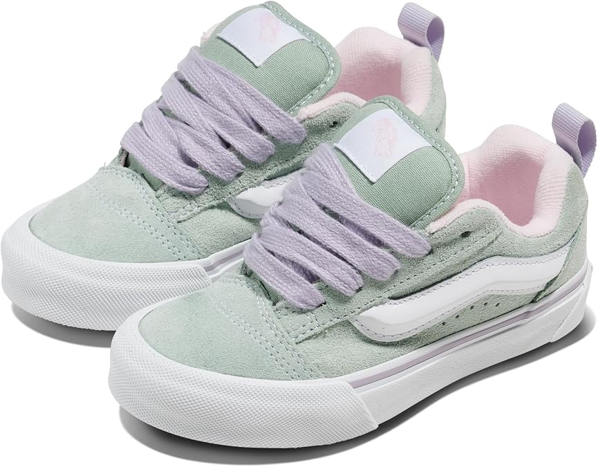 Vans Kids' Knu Skool Shoe - '90s Retro Puffy Fashion Sneakers for Boys & Girls