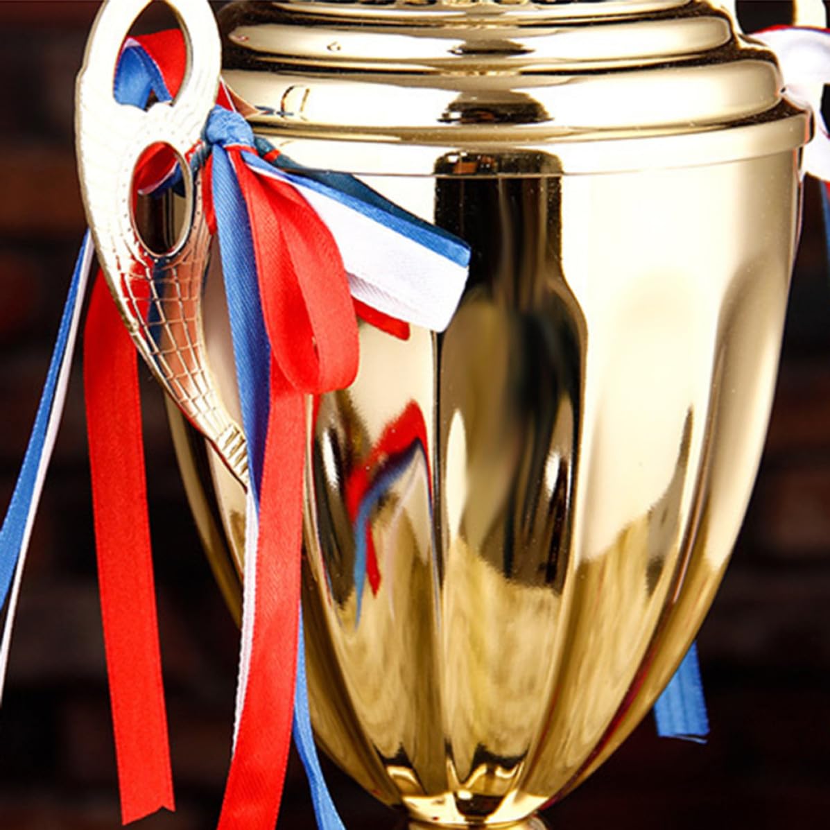 YARNOW Gran Trofeo Deportivo de Metal Dorado para Ceremonia y Competición Función de Premio y Reconocimiento