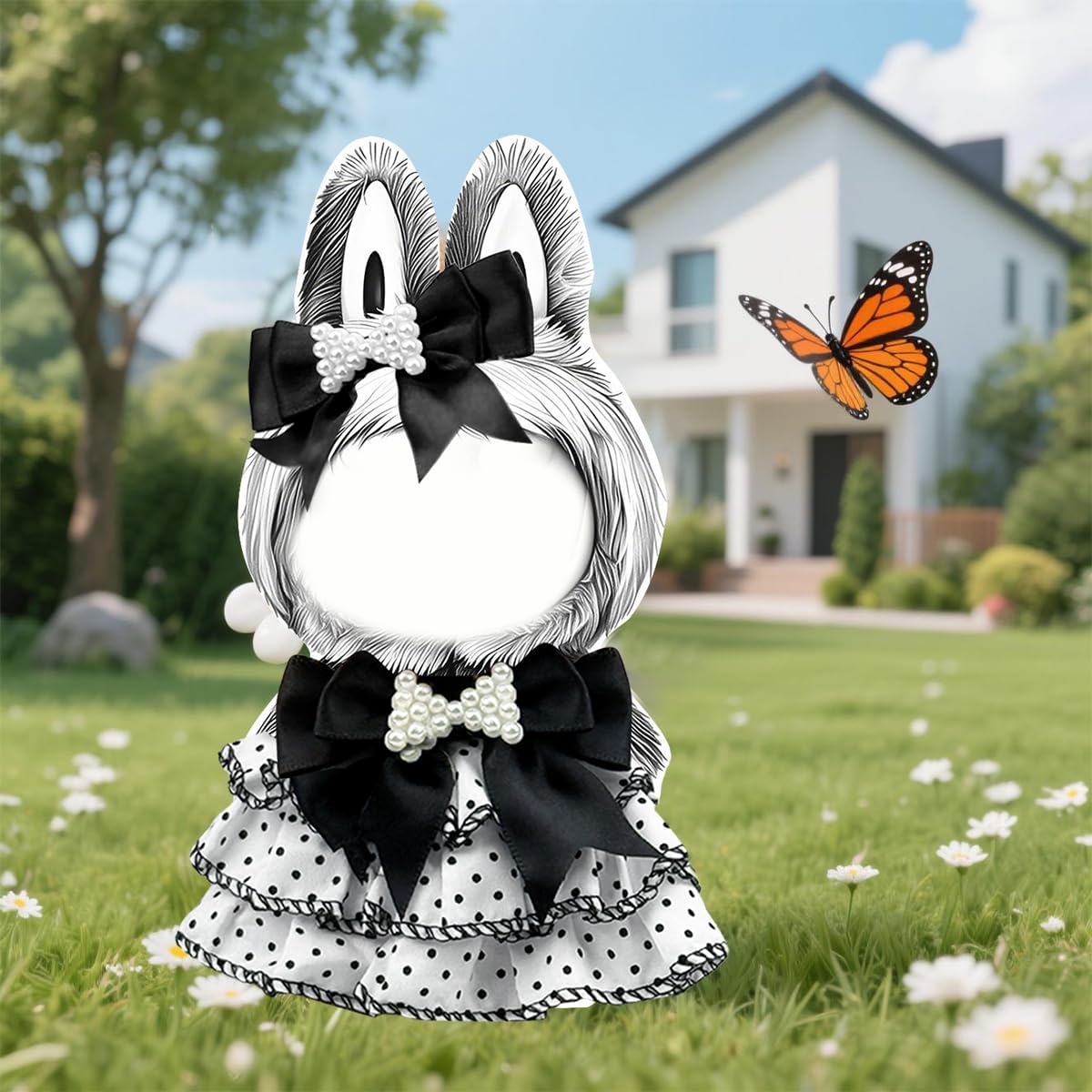 6.7 inch / 17 cm Doll Clothes Set, for 6.7 inch / 17 cm Doll High Luxury Clothes Set, 6.7 inch / 17 cm Doll Clothes + Hat Chic Luxury Accessories (Style A)