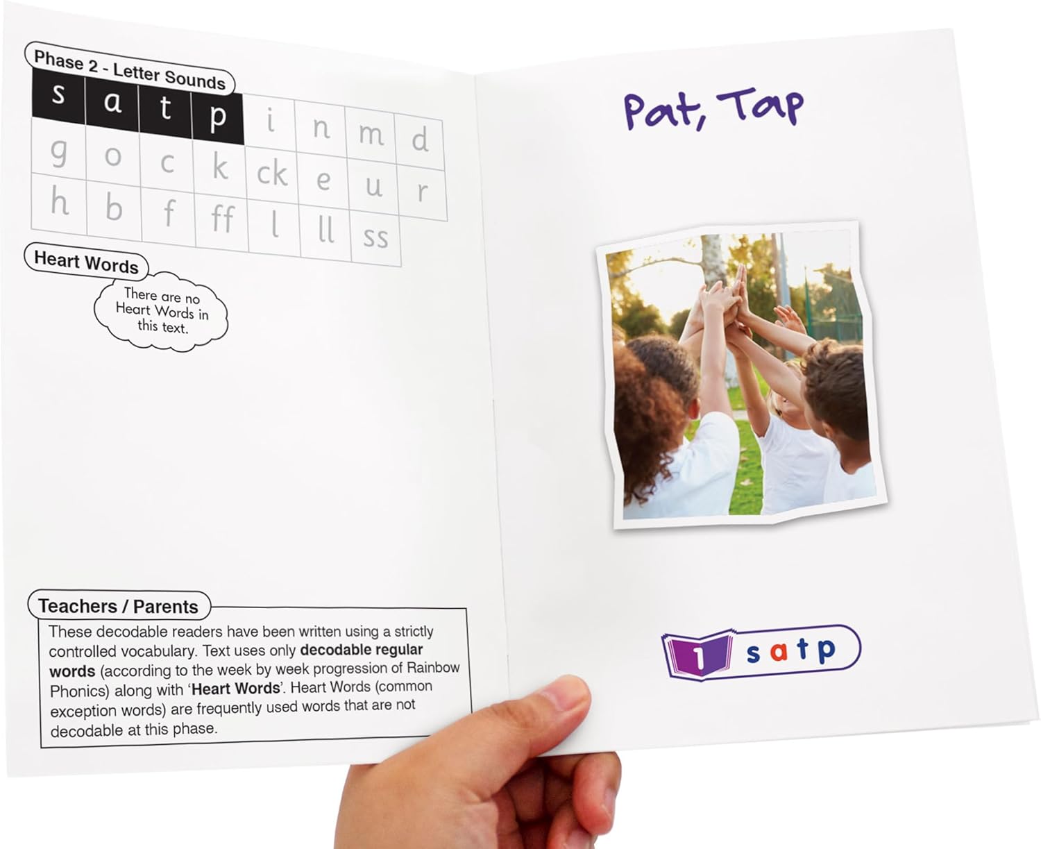 Junior Learning: Real World - Phase 2 - Non-Fiction Hi-Lo Decodables, 6 Books, Letter Sounds, Week-by-Week Rainbow Phonics, Kids Reading Development