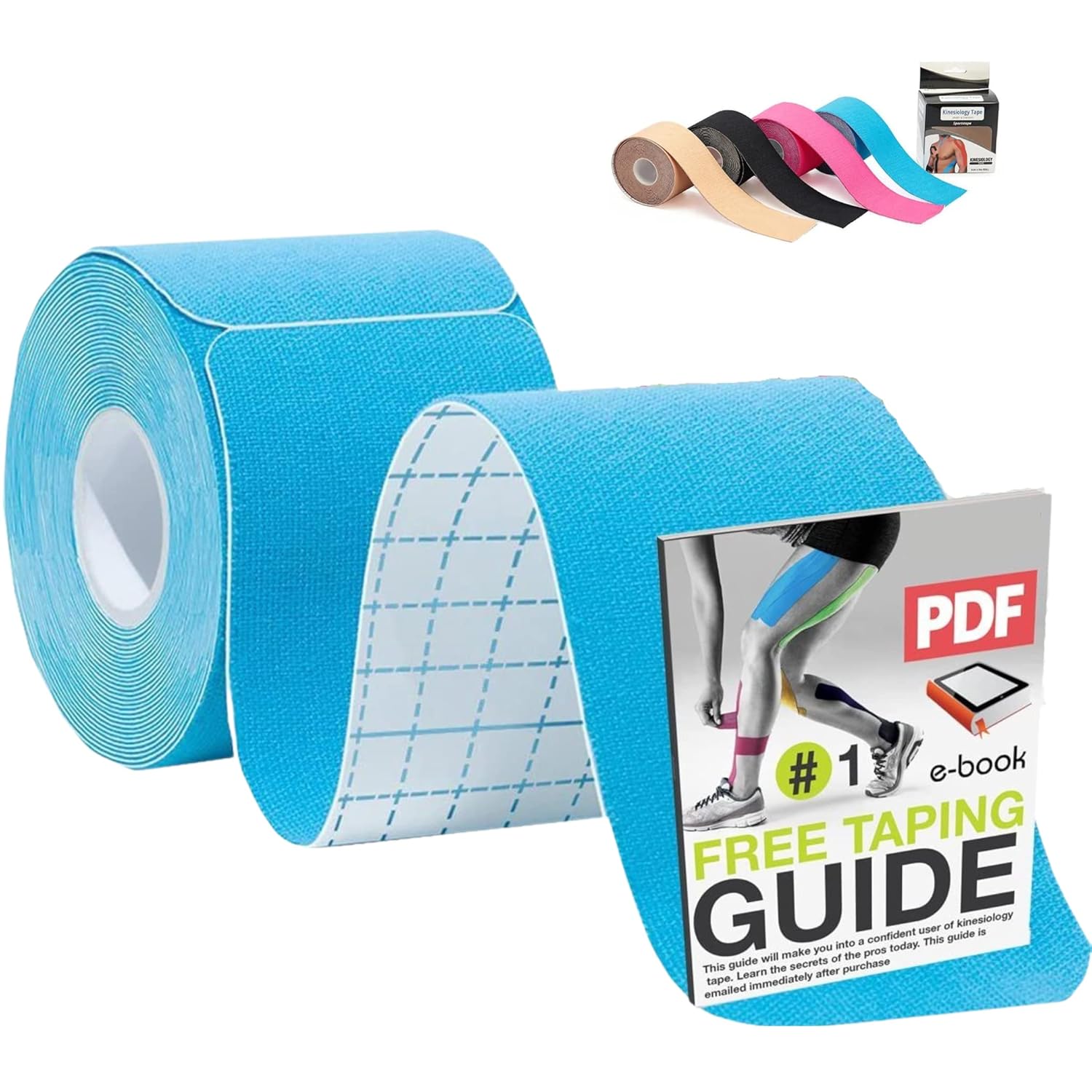 Buy Shirakawa™ Precut Kinesiology Tape For Physiotherapy Kinesio