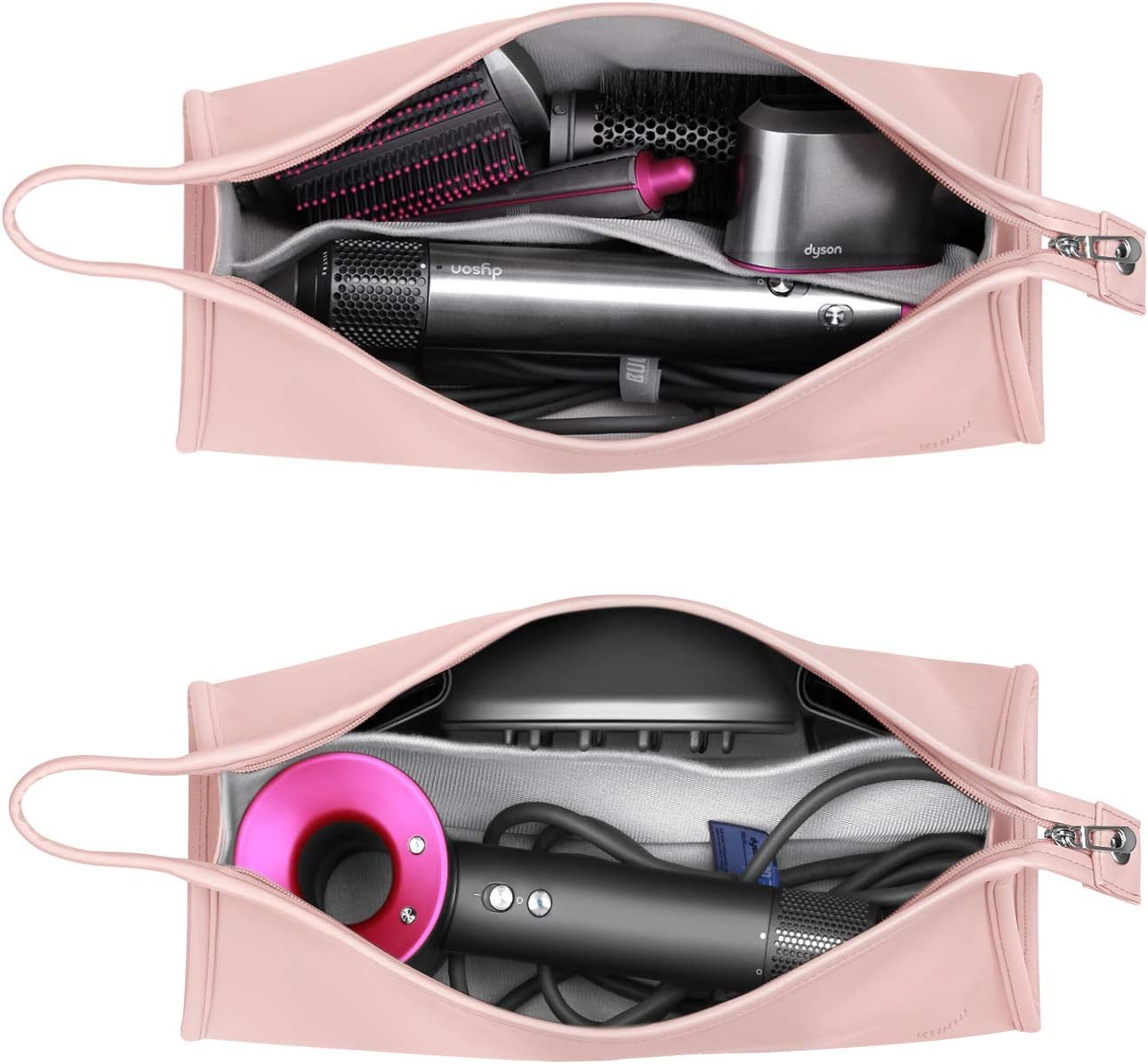 BUBM Travel Case for Dyson Airwrap/Dyson Curling Iron or Laifen Hair Dryer, Portable Hair Dryer Carrying Bag Waterproof Storage for Dyson Supersonic Styler Accessories Protection Organizer