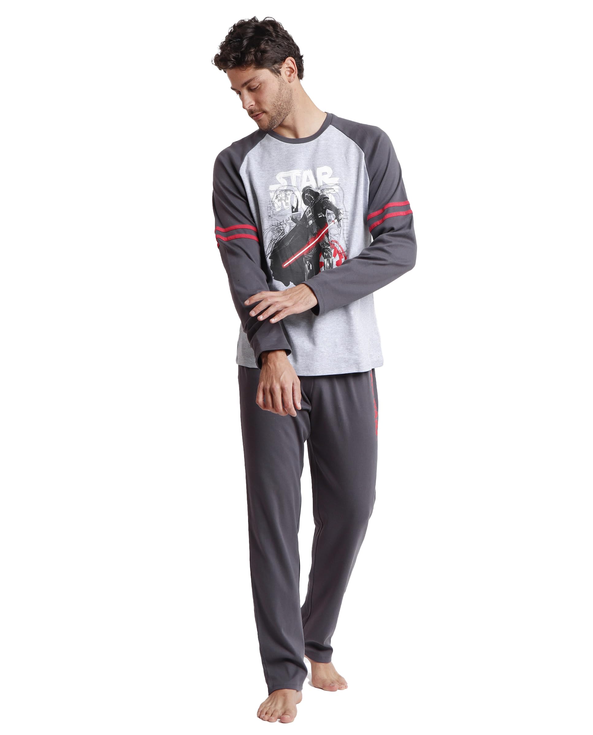 Pigiama Corto Uomo - Set Maglietta E Pantaloncini In Cotone, Morbido E Con Tasche