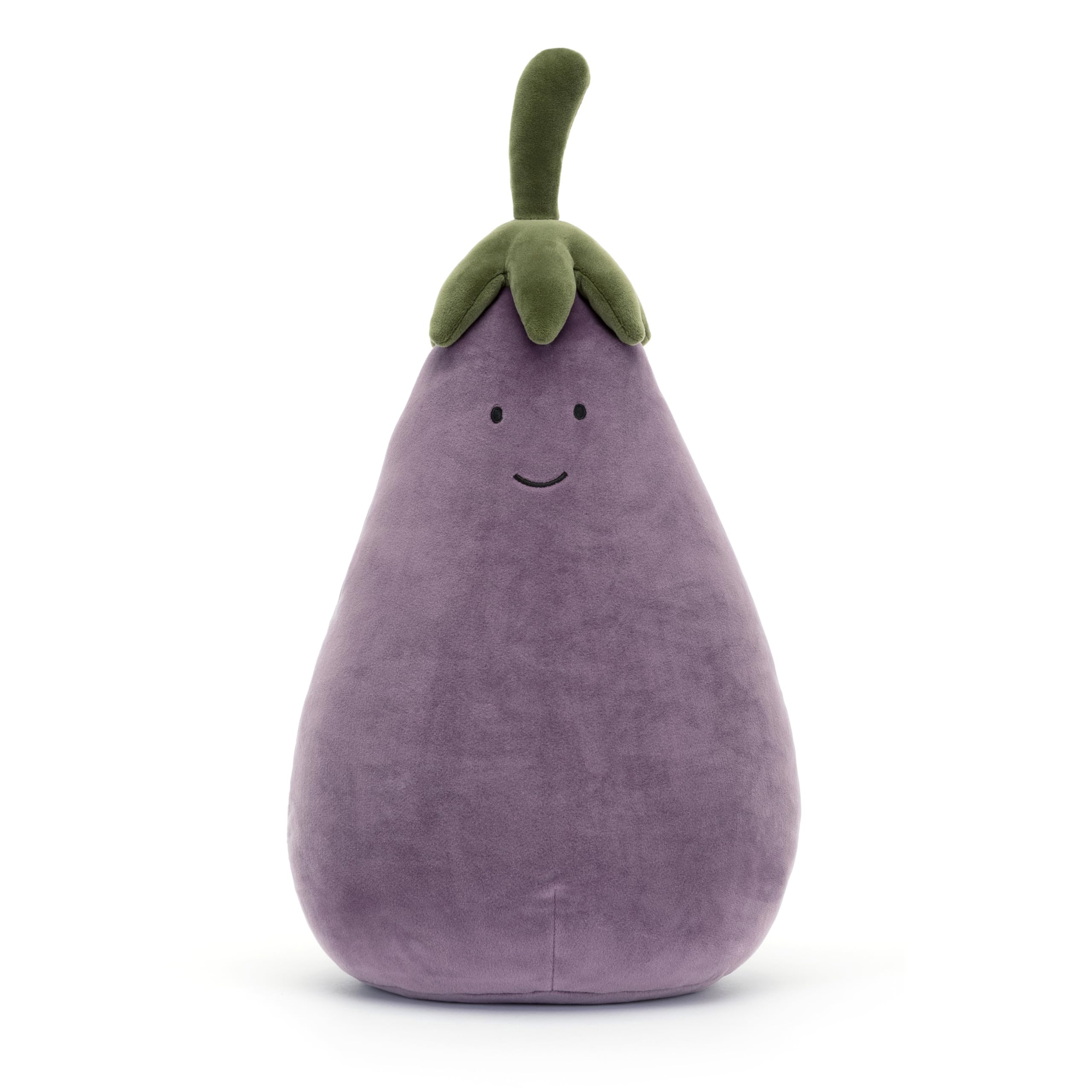 Amazon.co.jp: Jellycat Vivacious 野菜ナスのぬいぐるみ 15.5インチ