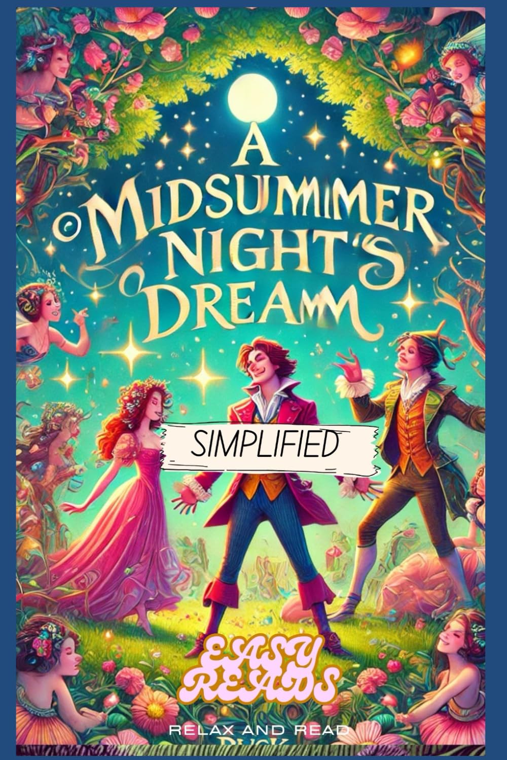 A Midsummer Night's Dream Simplified: Full Play Rewritten in Modern, Easy to Understand English