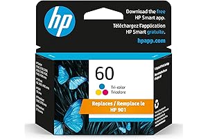 HP 60XL Ink Cartridge Combo Pack Color and Black