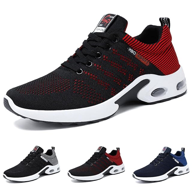 Orthopedic Walking Shoes for Men Wide Width Slip on Ortho Pro Running Tennis Shoes Arch Support Air Cushion