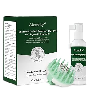Minoxidil Spray Kit for Men and Women 5 Minoxidil Hair Beard Growth Oil Kit Advanced Hair Regrowth Serum
