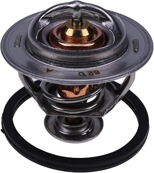 FridayParts 82 Thermostat 6631692 Compatible for Bobcat Skid Steer Loader 843 853 1213 Replacement