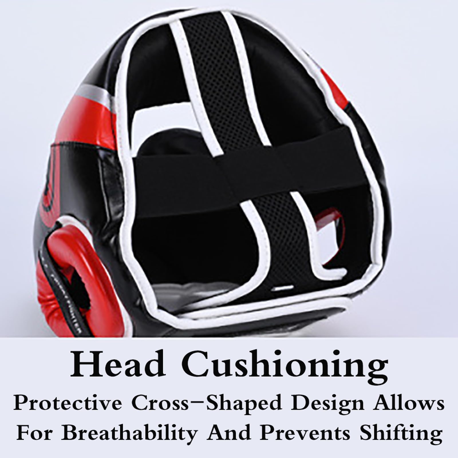 Casco Boxe,Casco da Boxe,Taekwondo Headgear,Professionale Pugilato Protezione Casco,Training Helmet,Casco da Boxe per Sparring,Kickboxing Copricapo Fighting Formazione,per Boxe