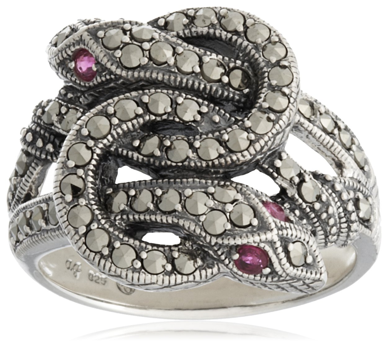 Amazon.co.jp: [ロクザン] ROKUZAN ルビー、マルカジットリング  