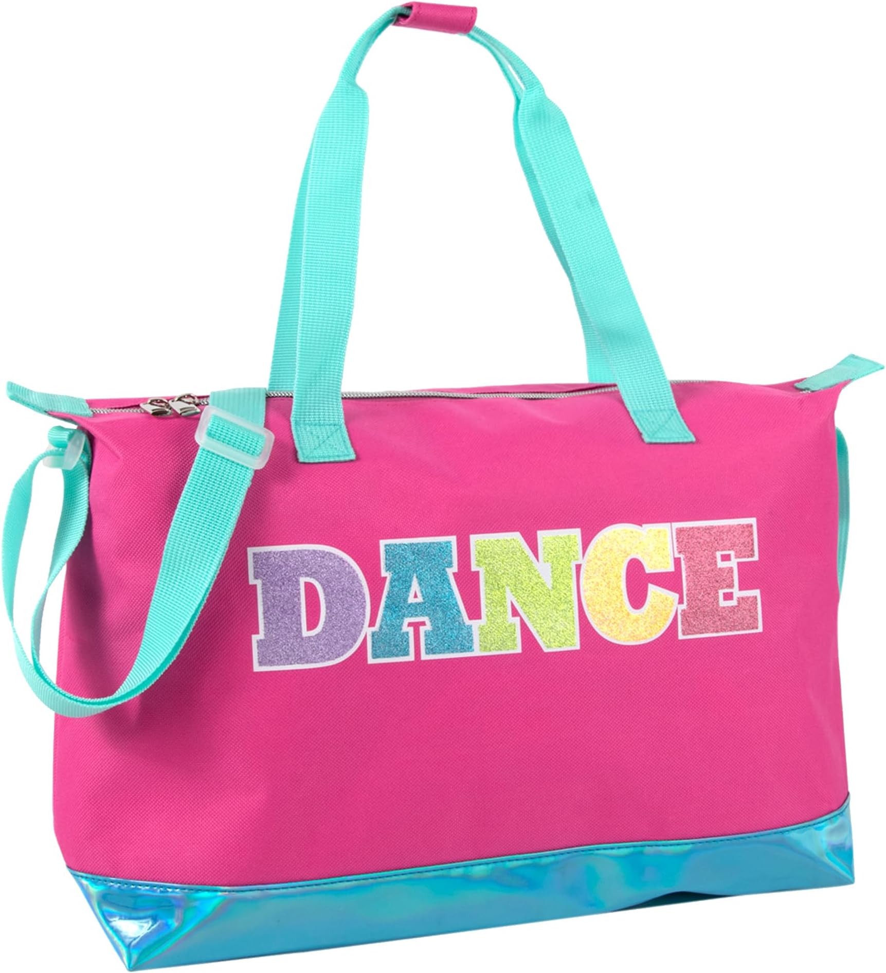 Garment Dance Shoulder Bags for Girls, Teen Dancers, Costumes, Boys | Holographic Glitter Dance Bag for Kids