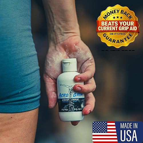 Miniatura 2 de Tiza líquida de 3 onzas, hecha para circo, acrobacia, trapecio, aérea, agarre de poste, gimnasia, animación, calistenia, escalada en roca, sin