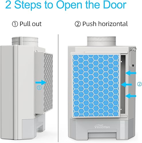 Miniatura 5 de Ventilación de secadora para interiores, ventilación de secadora con filtro de pantalla de acero inoxidable y filtro de poliéster, atrapador de