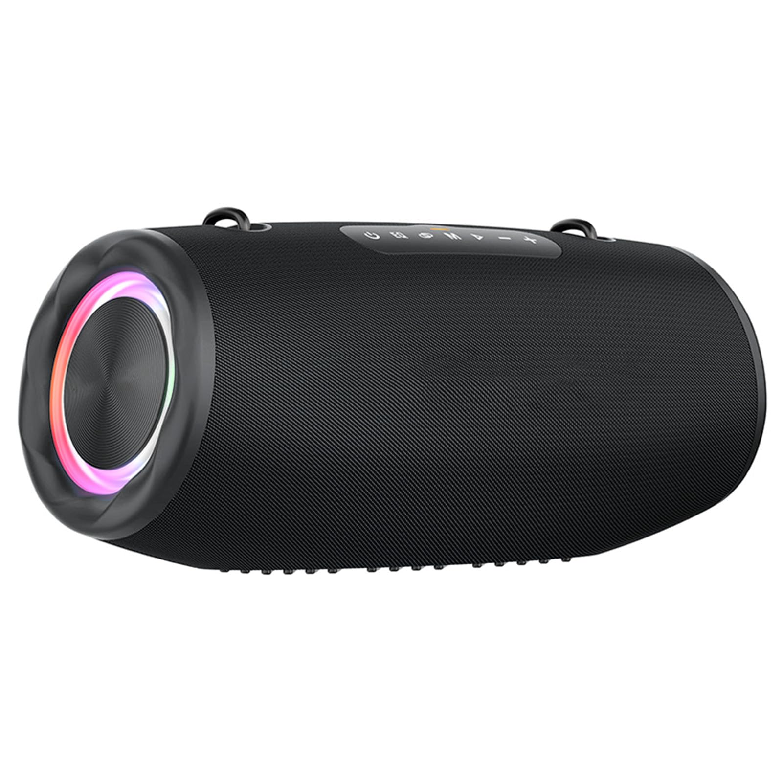 ANGGREK Casse Bluetooth Portatile, 80W Bass Driver 76mm (BLACK)