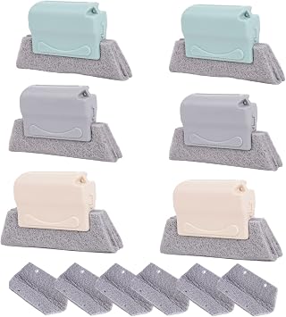 Brosse pour Nettoyer les Fentes de Fenêtre, Outil Créatif pour Nettoyer les Livres Brosse pour Nettoyer les Fentes de Fenêtre, Outil Créatif pour Nettoyer les Livres