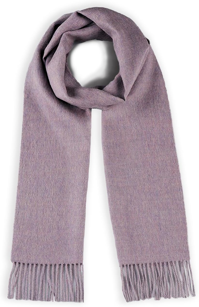 Incredible Natural Creations from Alpaca - INCA BrandsInca Fashions - Luxurious 100% Baby Alpaca Scarf - Ultimate Softness - Classics for Men & Women (Orchid)