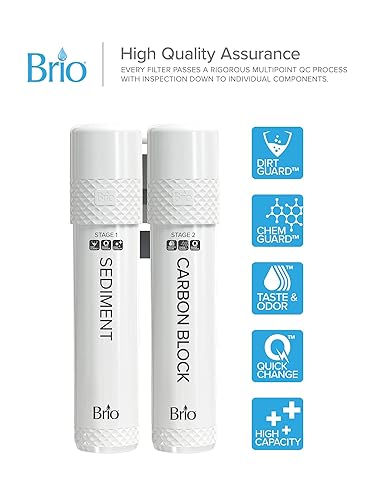 Miniatura 6 de Brio Kits de reemplazo de filtros de enfriador de agua para modelos UVF2 y UVF3