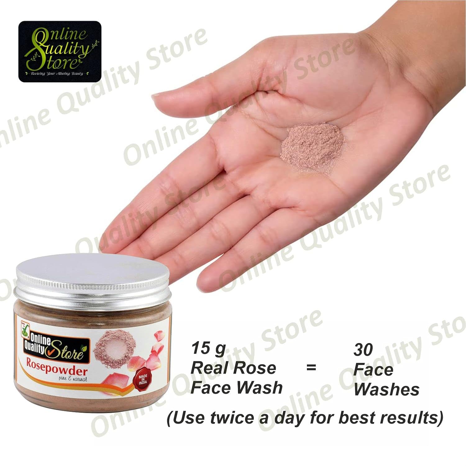 Online Quality Store Rose Petal Powder |Rosoideae |Rosa Centifolia, Gulab for Face Pack, rose petal powder for skin & for Skin Care, Face Pack |face care product |Hair Care,125g 9 71ToVOBUBjL. SL1500
