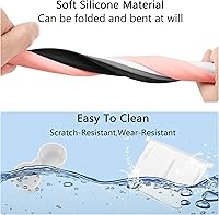 Vista 5 de 3 piezas de accesorios para consola central para Tesla Model Y 2021-2024 y Model 3 2021-2023, inserto para portavasos, protector de borde