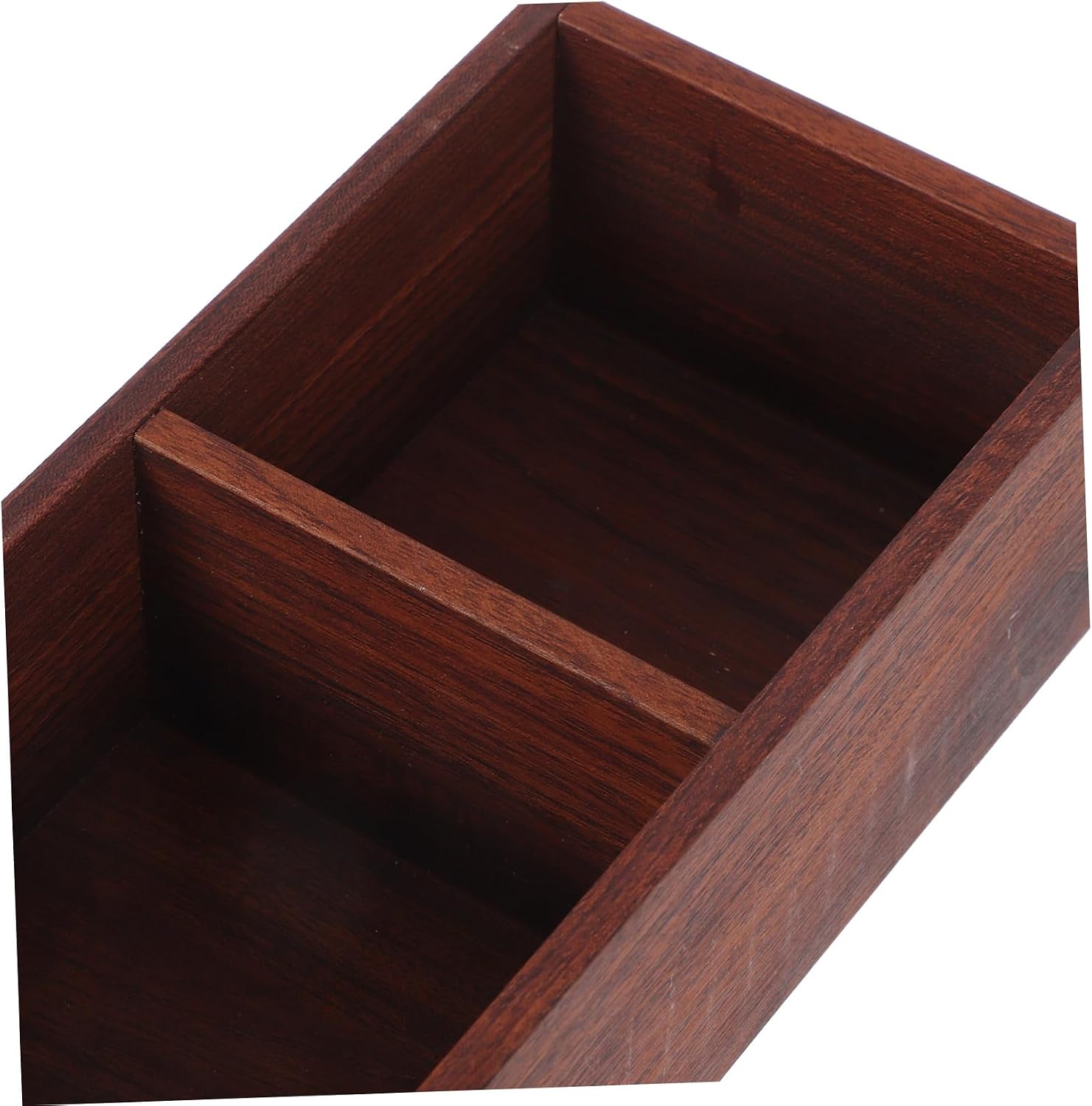 Generic Tea Bag Organizer Stylish Compartment Storage Box for Sugar Packets Coffee Condiments for Kitchen Countertop and Coffee Bar Organization