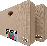 Vista 20 de GORILLA GRIP Almohadilla de rodillas extra gruesa con patente pendiente de espuma suave, almohadillas de rodillas grandes y de apoyo