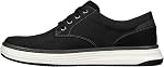 Skechers Mens Moreno Canvas Oxford Skechers Men's Moreno Canvas Oxford Shoe