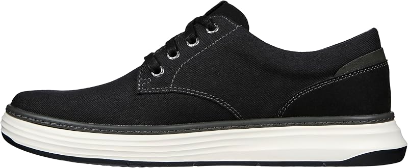 Skechers Moreno Ederson para hombre | Informal, espuma viscoelástica refrigerada por aire, soporte de arco para estera de yoga, cordones