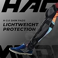 Vista 2 de Hagan Hockey H-3.0 Espinilleras Protectores de Piernas Equipo Protector – Accesorios Deportivos Duraderos de Alto Rendimiento con Rodilleras