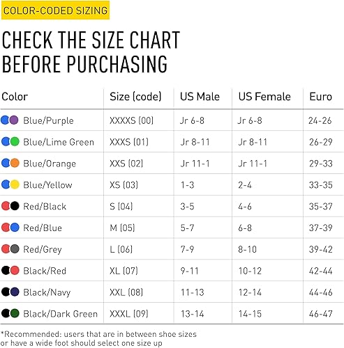 Miniatura 7 de FINIS Aletas flotantes largas para natación y esnórquel Consulta la tabla de tallas para el tamaño correcto