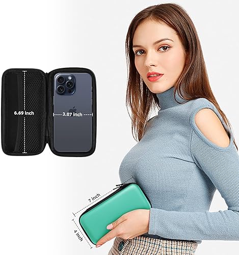 Miniatura 3 de iMangoo Funda de transporte a prueba de golpes, funda protectora de EVA, resistente a los impactos, bolsa de viaje de 12000 mAh, bolsa de banco de